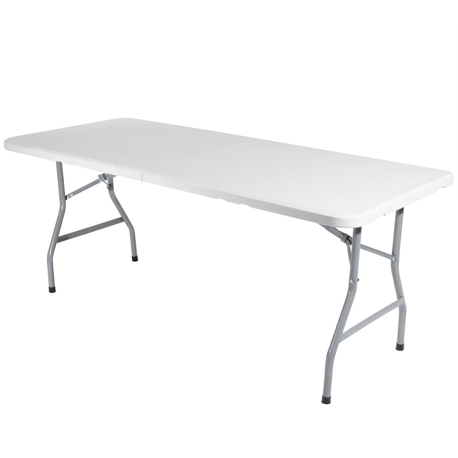 Tavolo pieghevole catering campeggio 180 cm richiudibile portatile mare spiaggia camping