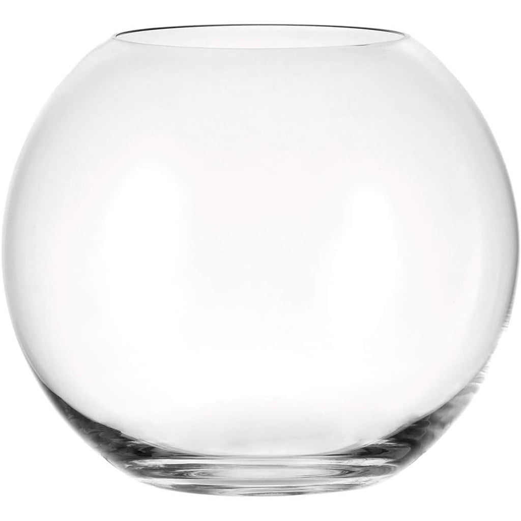 Vaso rotondo in vetro trasparente per acquario, per centrotavola - Yardwe