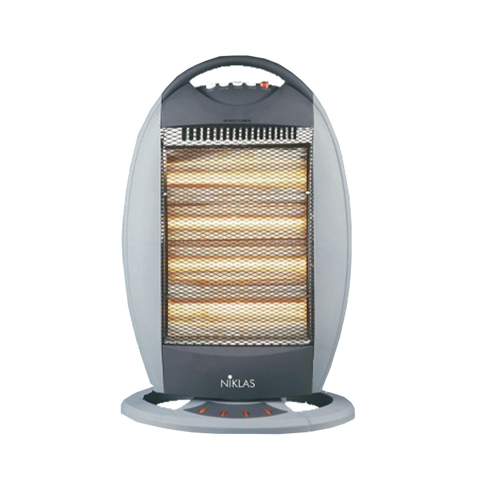 STUFA STUFETTA ELETTRICA ALOGENA 1600 W 4 LIVELLI POTENZA DA TERRA MAXI PAVIMENTO