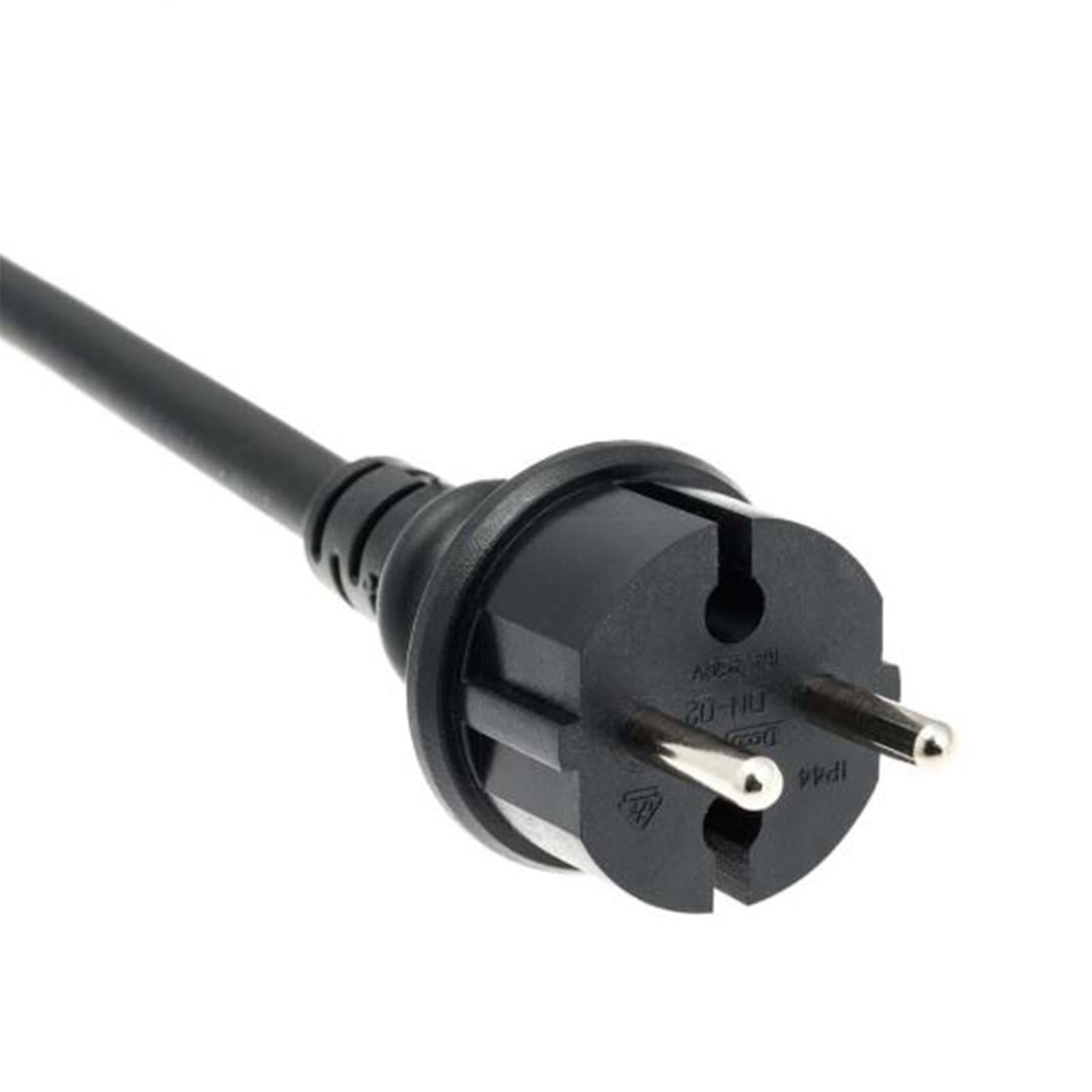 CAVO CAVI DI ALIMENTAZIONE 2 MT ALIMENTATORE PRESA SPINA CATENA PARTY CIRCOLARE FEMMINA