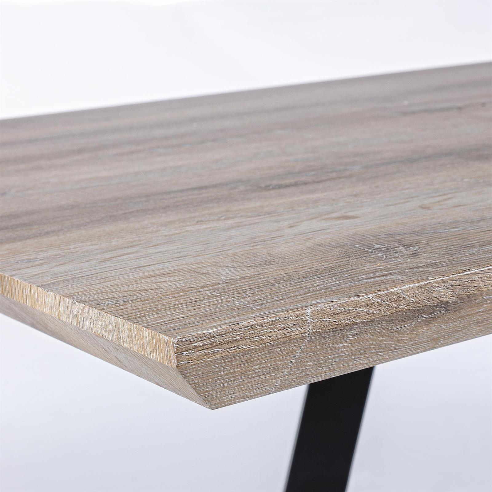 Tavolo in legno INTERNO RETTANGOLARE 160 X 90 PRANZO CASA ARREDAMENTO ZENO