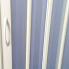 BOX DOCCIA 1 LATO RICHIUDIBILE 80-110 BIANCO APERTURA LATERALE NICCHIA A SOFFIETTO RIDUCIBILE SU MISURA