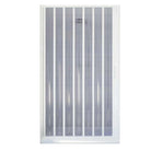 BOX DOCCIA 1 LATO RICHIUDIBILE 80-110 BIANCO APERTURA LATERALE NICCHIA A SOFFIETTO RIDUCIBILE SU MISURA