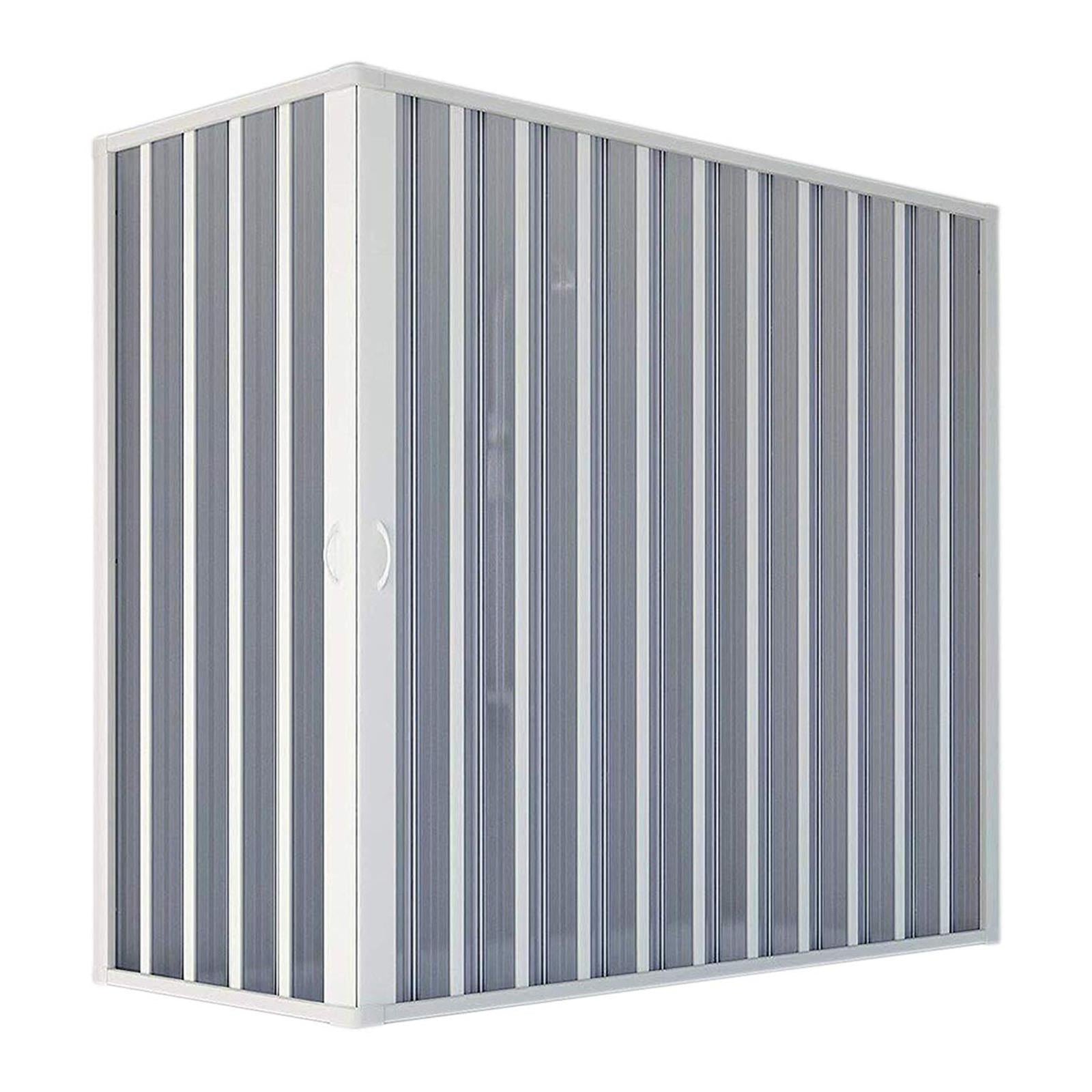 BOX VASCA ANGOLARE RICHIUDIBILE 70 X 140/170 BIANCO APERTURA A SOFFIETTO RIDUCIBILE SU MISURA