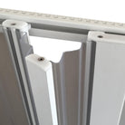 BOX DOCCIA ANGOLARE RICHIUDIBILE 75 X 90 BIANCO APERTURA A SOFFIETTO RIDUCIBILE SU MISURA