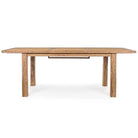 Tavolo bounty in legno di teak riciclato allungabile da giardino 160/220x95