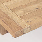 Tavolo bounty in legno di teak riciclato allungabile da giardino 160/220x95