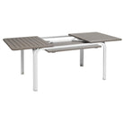 TAVOLO ALLORO 210/280 TORTORA ALLUNGABILE PIANO IN DUREL TOP DA da esterno e giardino VERANDA