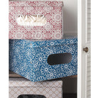 SCATOLA PER VESTITI BASIC RETTANGOLARE CONTENITORE SALVASPAZIO BOX IN PVC 50 CM