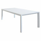 TAVOLO HOUSTON ALLUNGO TELESCOPICO IN ALLUMINIO BIANCO 180/240 PER ESTERNO DA GIARDINO