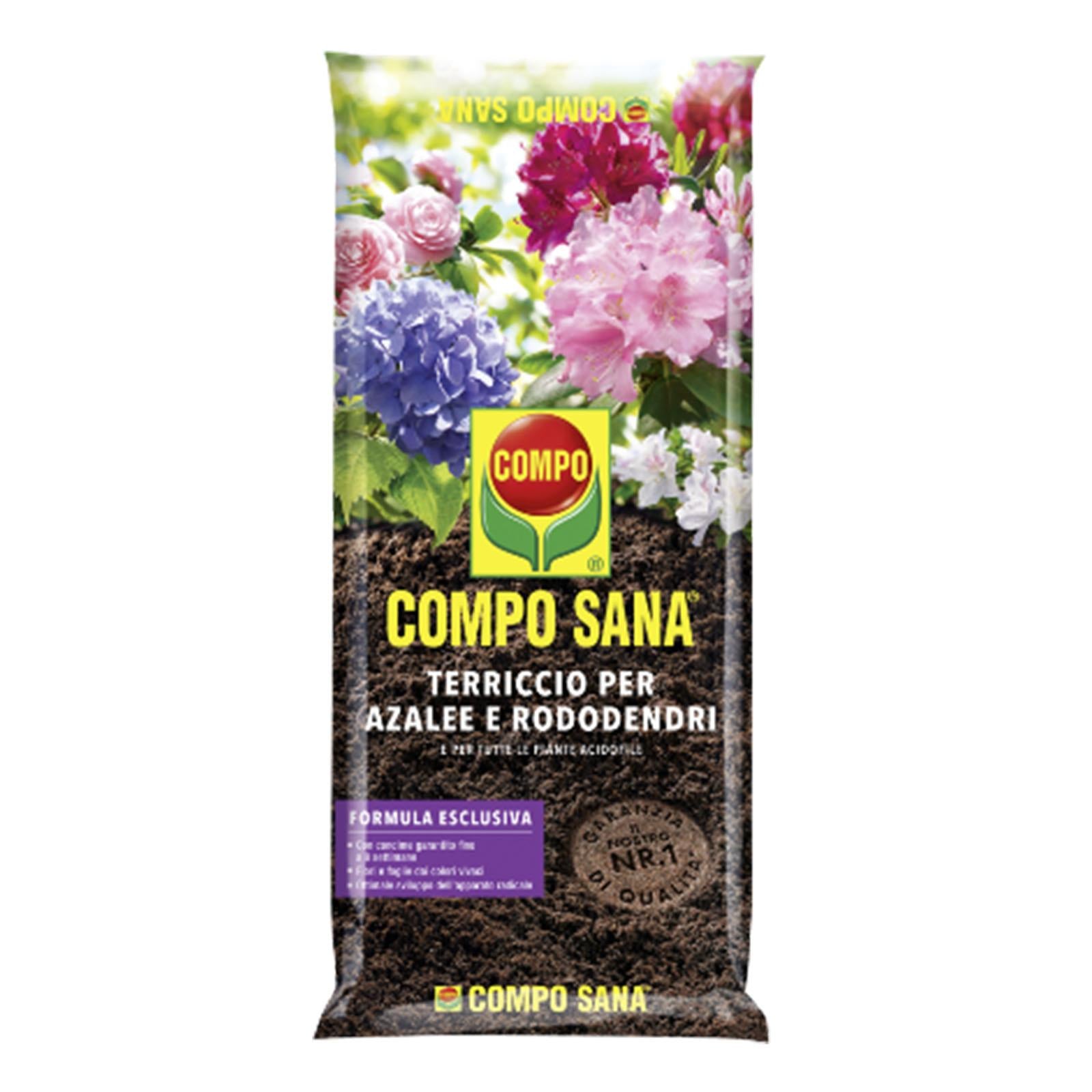Lt 20 terriccio composana substrato professionale per azalee e rododendri
