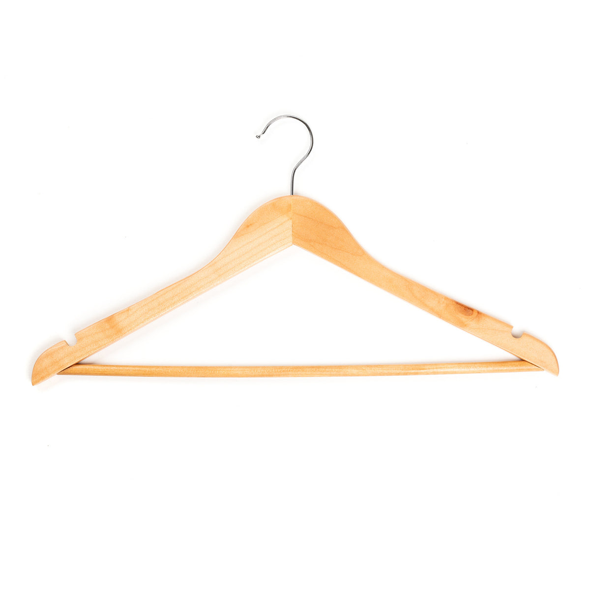 40x Grucce Appendiabiti In Legno, Stampelle Per Camicie E Pantaloni Omino Appendino H X L 23 X 44 Cm Bianco 84643233