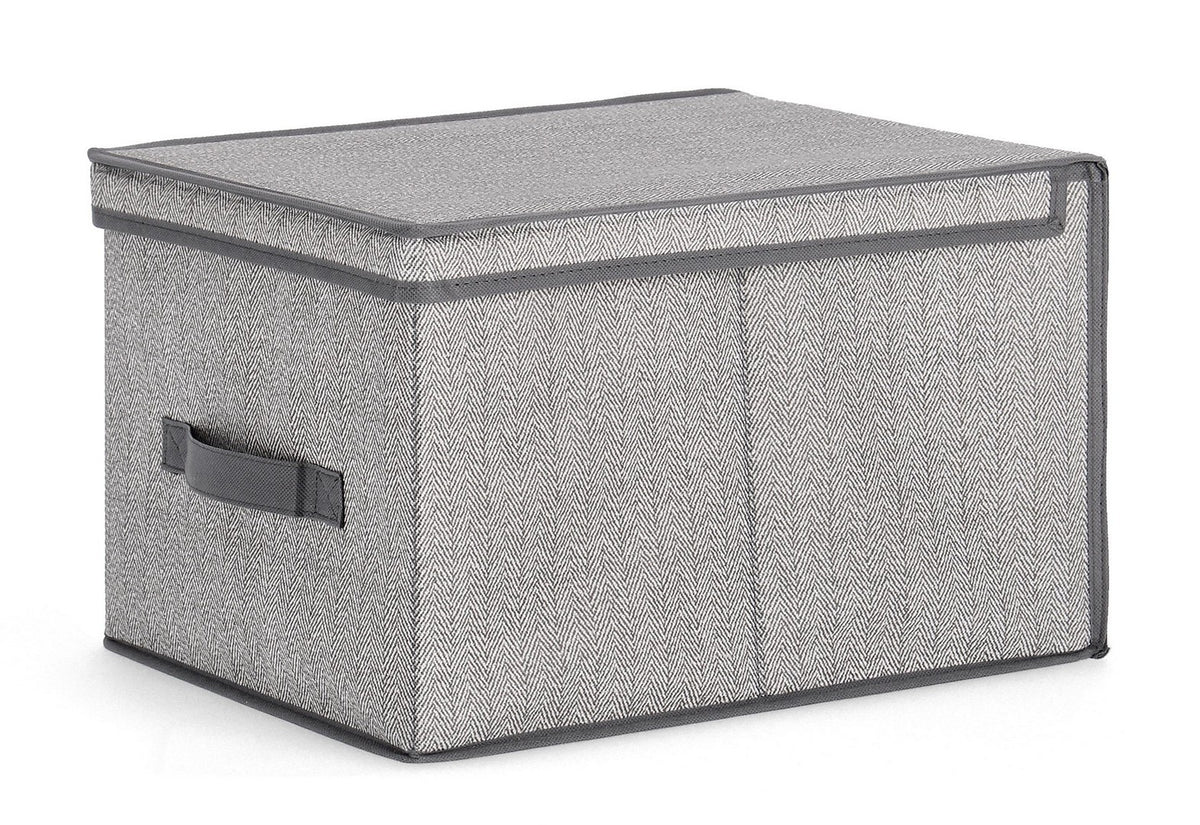 Scatola Cambio Stagione Box In TNT Per Abiti E Biancheria Salvaspazio Armadio Chiaro 50 X 40 X 25 Cm 87885148