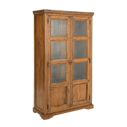 vetrina in legno di Acacia 52x24x69 nougat laccato OXFORD 1002 vetrina in legno di Acacia 52x24x69 nougat laccato OXFORD 1002