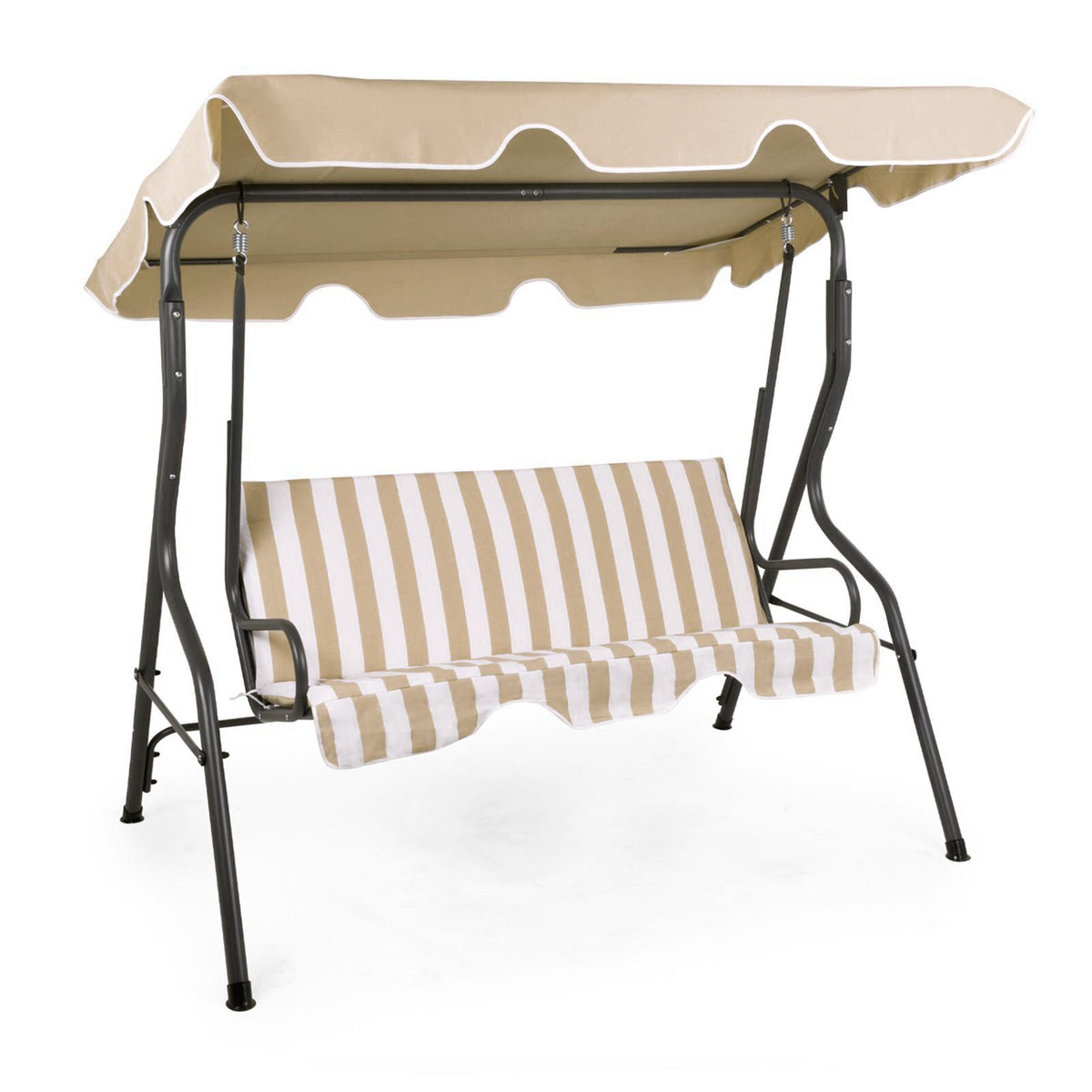 Copertura Per Dondolo Da Giardino - Impermeabile, UV, 195x125 Cm, Beige