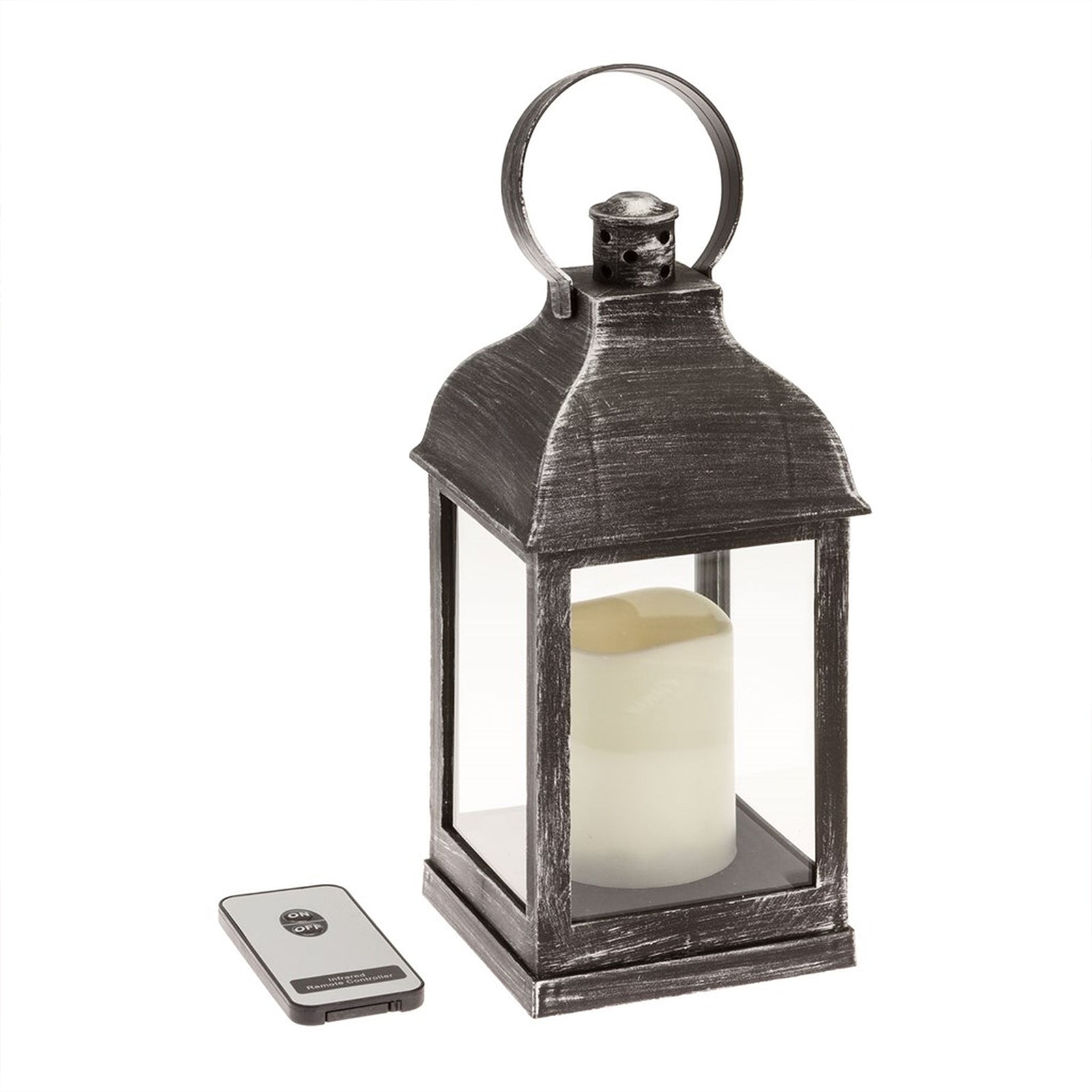 Lanterna Commemorativa Con Candela LED, Effetto Invecchiato, Per Interni/esterni, Ideale Come Regalo Per Il Papà, 28 Cm, Con Messaggio Inciso - 3