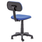 SEDIA DA UFFICIO PER SCRIVANIA CLEVER BLU GIREVOLE CON RUOTE STUDIO CAMERETTA CALL CENTER