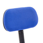 SEDIA DA UFFICIO PER SCRIVANIA CLEVER BLU GIREVOLE CON RUOTE STUDIO CAMERETTA CALL CENTER