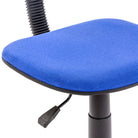 SEDIA DA UFFICIO PER SCRIVANIA CLEVER BLU GIREVOLE CON RUOTE STUDIO CAMERETTA CALL CENTER