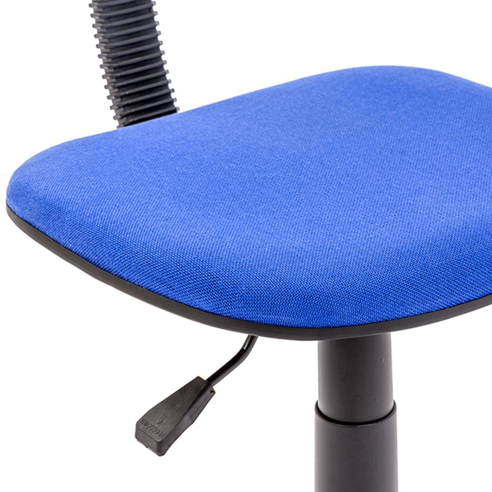 SEDIA DA UFFICIO PER SCRIVANIA CLEVER BLU GIREVOLE CON RUOTE STUDIO CAMERETTA CALL CENTER