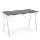 SCRIVANIA YOUNG SMOKE PER COMPUTER PORTA PC IN VETRO DA CAMERETTA BAMBINO 113 CM