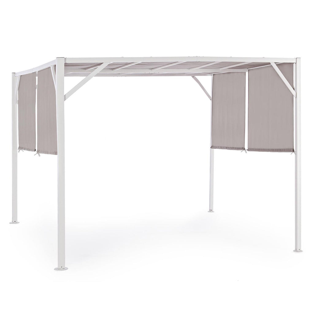 Telo di ricambio gazebo cipro da giardino 3x3 tettoia pergolato moderno