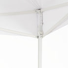 Gazebo bianco 3x4,5 pieghevole a fisarmonica da campeggio