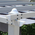 GAZEBO GAZEBI DA GIARDINO 3X4 PER ESTERNO ASTORIA GRIGIO TETTOIA PERGOLATO MODERNO