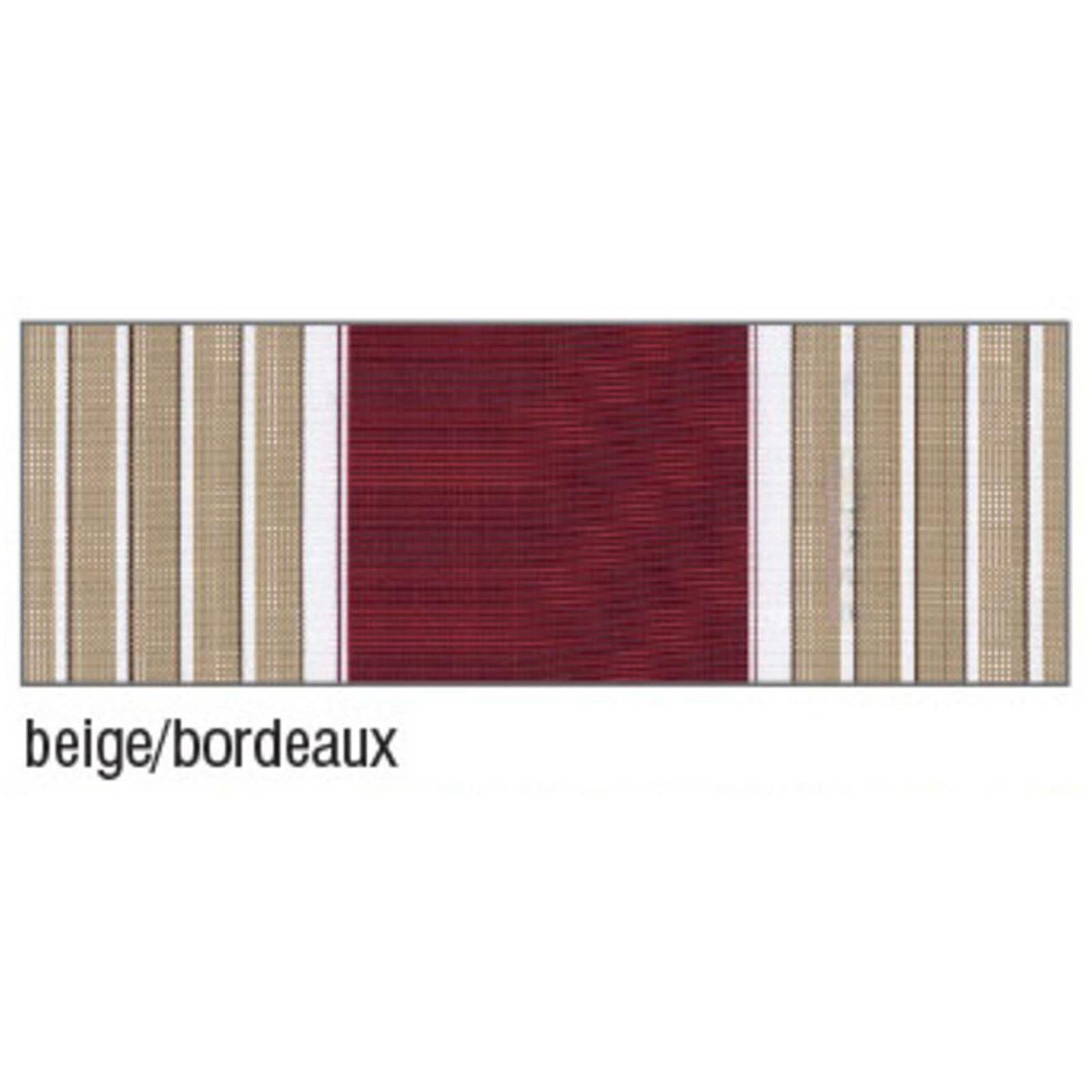 TENDA DA SOLE MILOS AVVOLGIBILE A CADUTA CON BRACCIA 3 X 2,45 H BEIGE E BORDEAUX