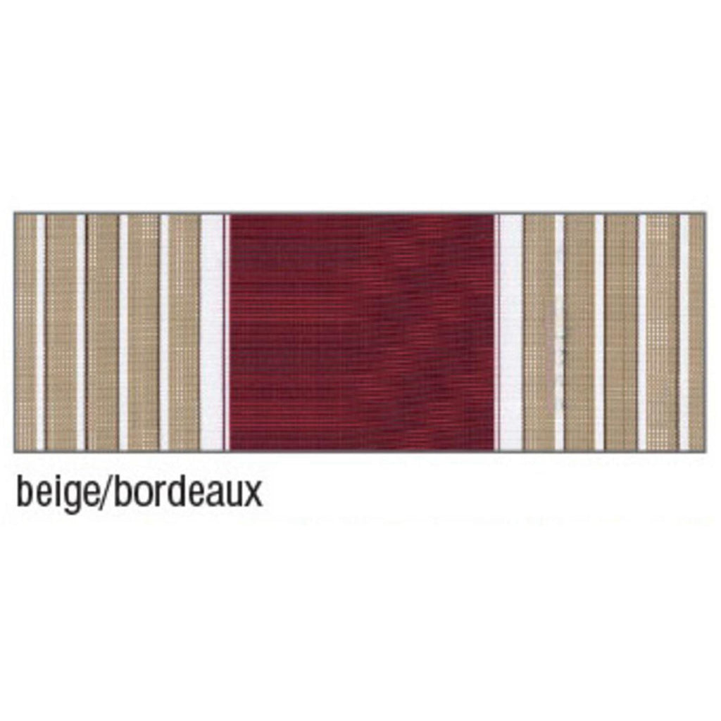 TENDA DA SOLE MILOS AVVOLGIBILE A CADUTA CON BRACCIA 3 X 2,45 H BEIGE E BORDEAUX