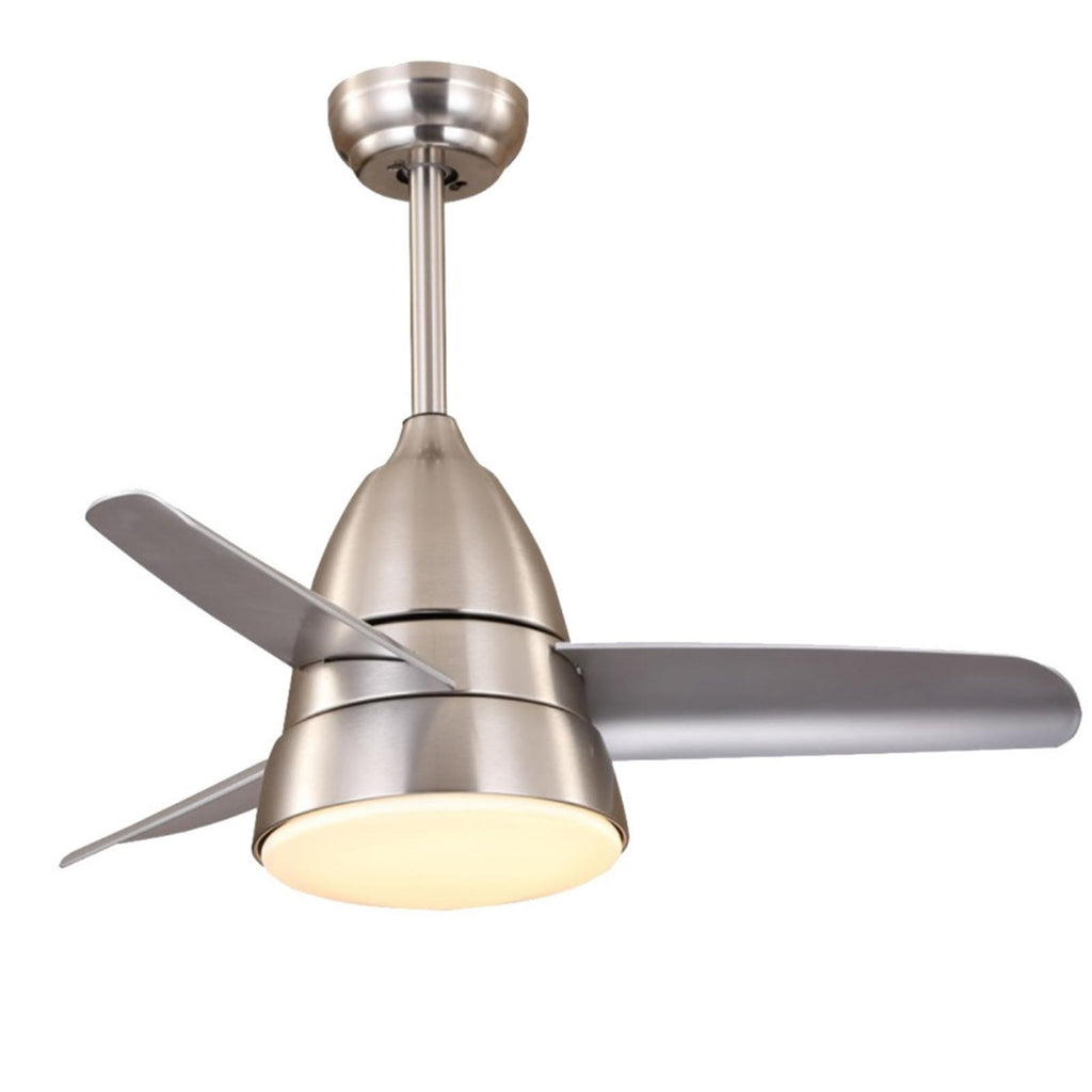 VENTILATORE A SOFFITTO 76 CM SMART 3 PALE IN ABS CON LED 60 W E TELECOMANDO