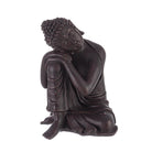 Buddha dormiente, decorazione in poliresina da giardino h 31 cm