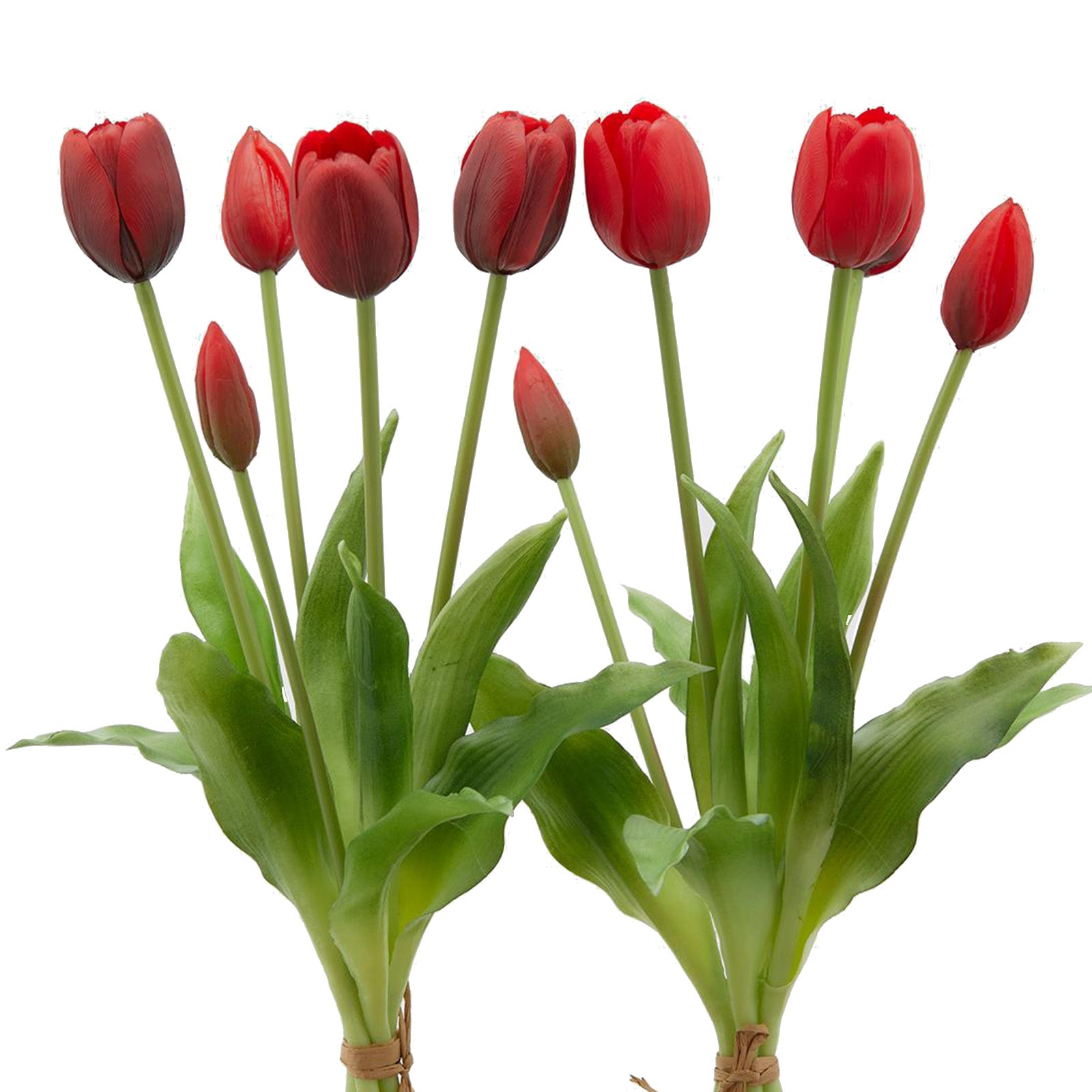 Fiore artificiale tulipano h 40 cm effetto realistico con stelo e fo –