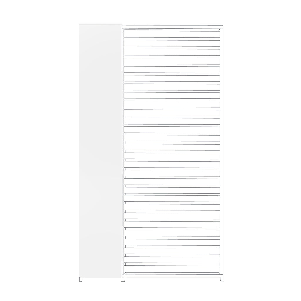 SKU KST-9PA - Kit Struttura In Alluminio Per Montaggio 9 Pannelli Fotovoltaici 35mm Per Installazione Su Tetto Piano Con Inclinazione Variabile
